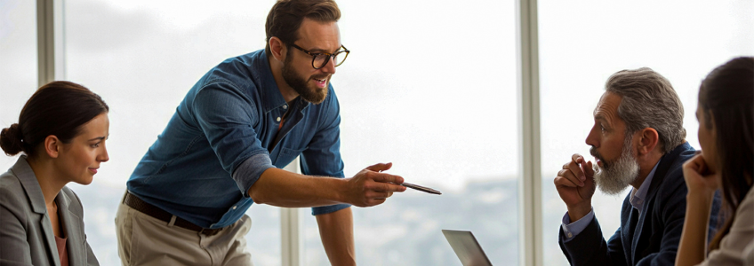 Discussão no trabalho