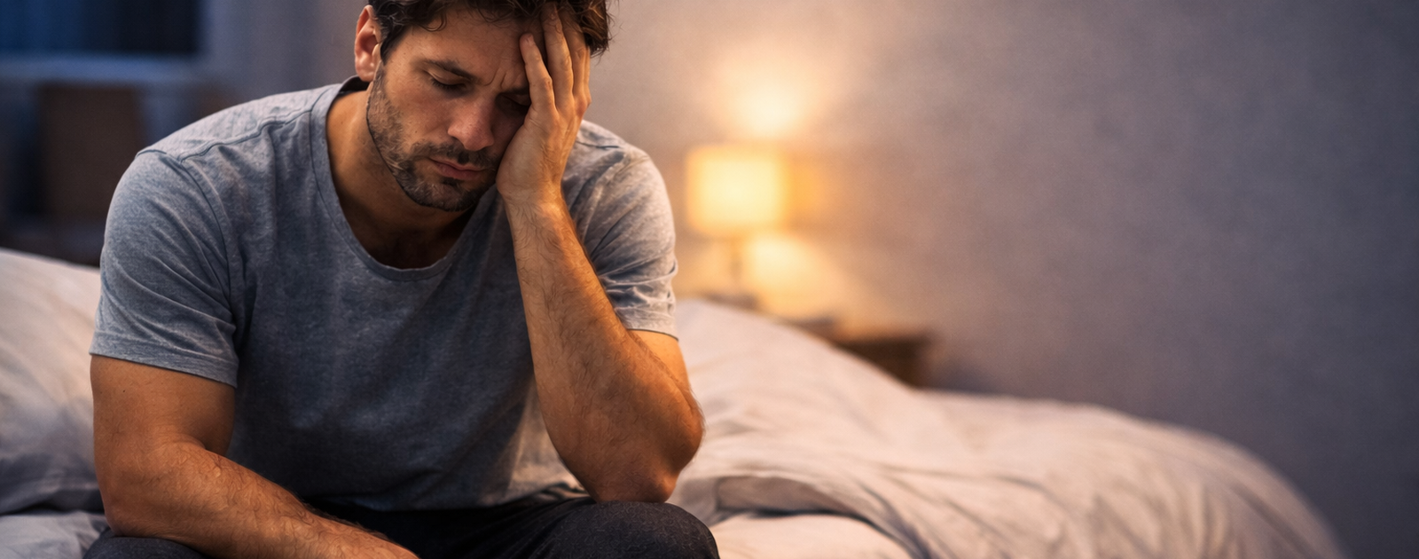 Homem com insónia