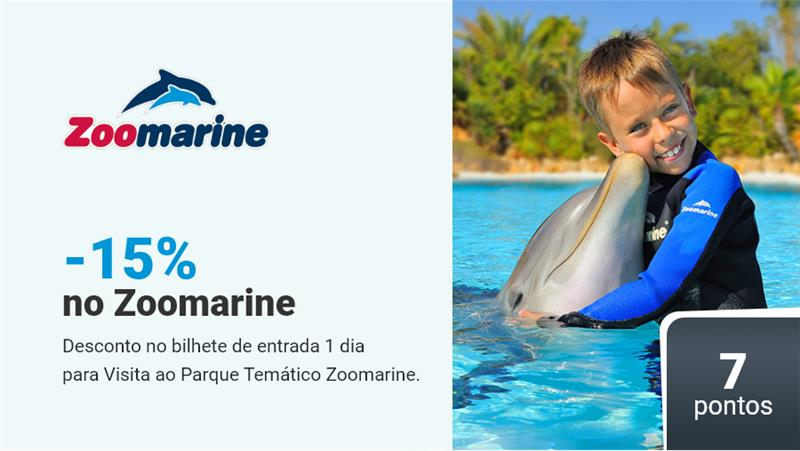 zoomarine, 15% de desconto em bilheteira