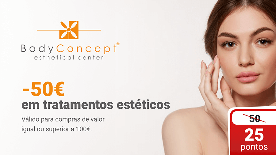 bodyconcept, desconto de 50€ em tratamentos estéticos