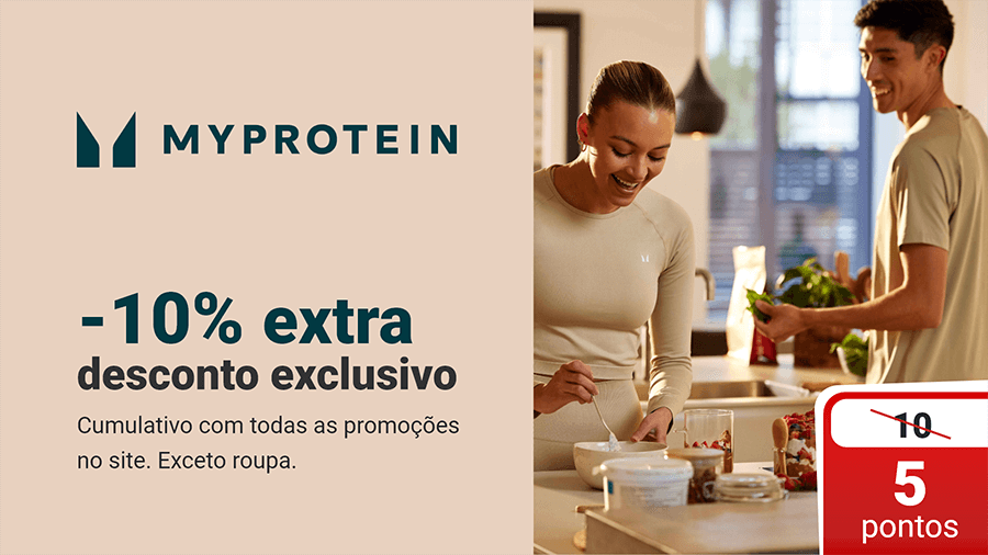 my protein, até 10% extra de desconto exclusivo