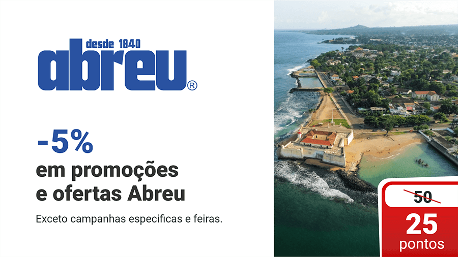 viagens abreu, não perca o desconto de 5% em promoções e ofertas abreu