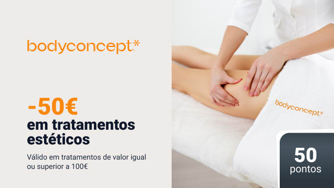 bodyconcept, aproveite desconto de 50€ em tratamentos estéticos