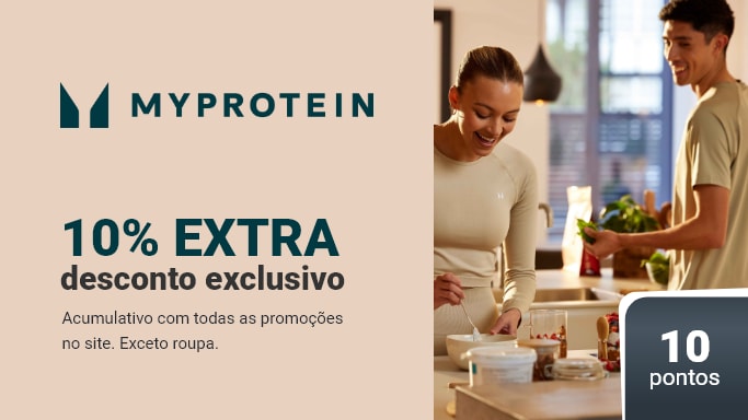 my protein, até 10% extra de desconto exclusivo