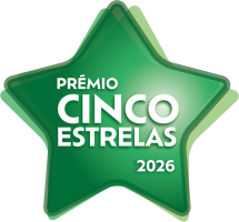 prémio cinco estrelas 2026
