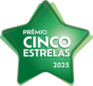 prémio cinco estrelas 2025