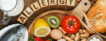 Alergias alimentares mais comuns