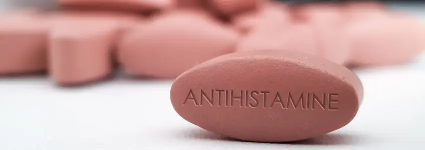 comprimidos anti-histamínicos